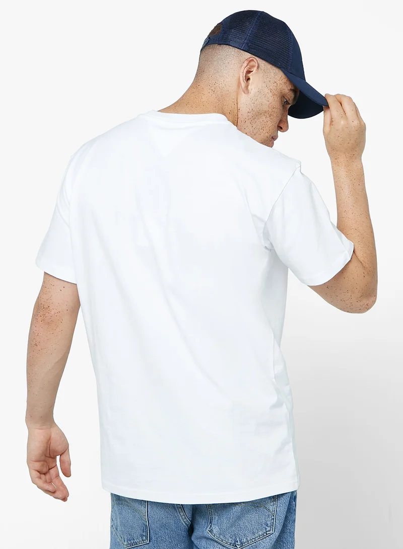 TOMMY JEANS Logo Crew T-Shirt