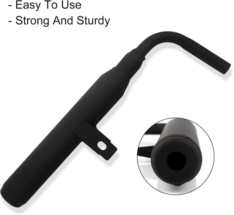 FLYPIG Motorcycle Muffler Pipe Exhaust Silencer for Yamaha PW50 PY50 PEEWEE ATV - Image 5
