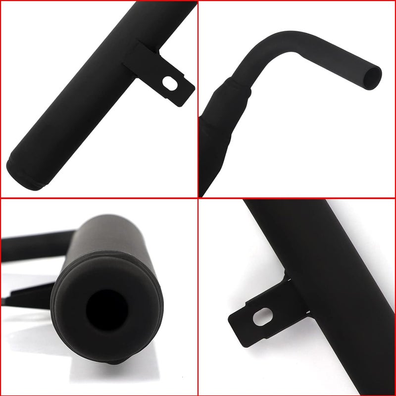 FLYPIG Motorcycle Muffler Pipe Exhaust Silencer for Yamaha PW50 PY50 PEEWEE ATV - Image 4
