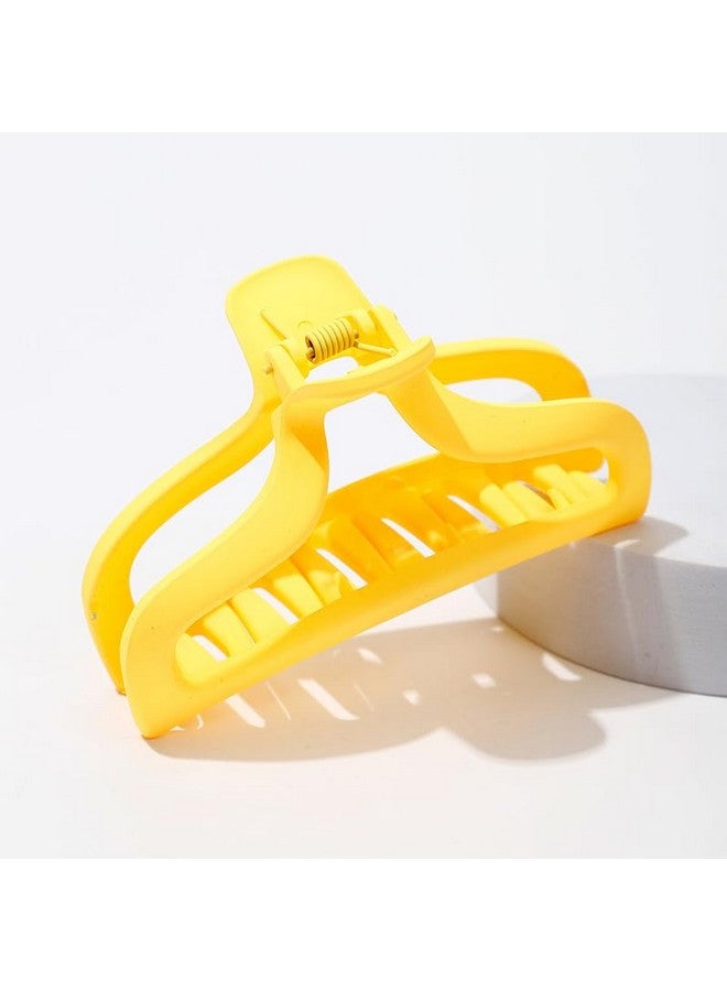 Plenteous Big Hair Claw Clips Large Butterfly Hair Clips For Women's 3.6" Large Jelly Clip Larger Size Hair Clip For Girls Hair Accessories For Long Thick Hair 2 Pcs, Multi. - Image 5