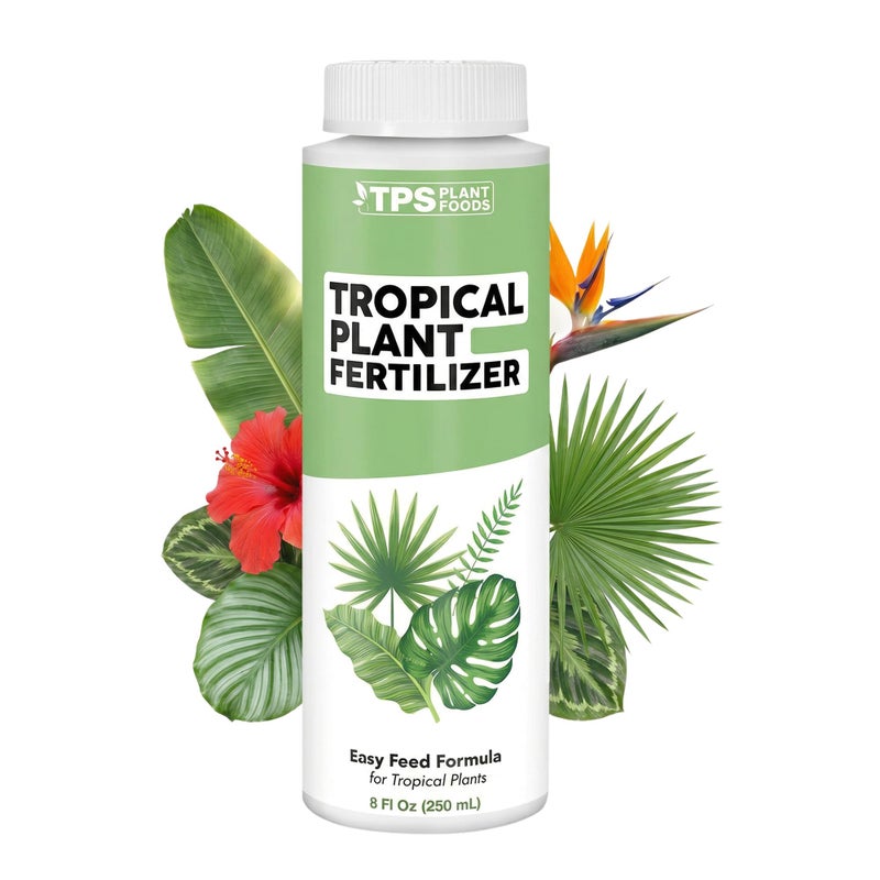 TPS NUTRIENTS Tropical Plant Fertilizer Liquid Plant Food for Bigger Leaves Lush Growth Stronger Roots 8 oz - Image 2