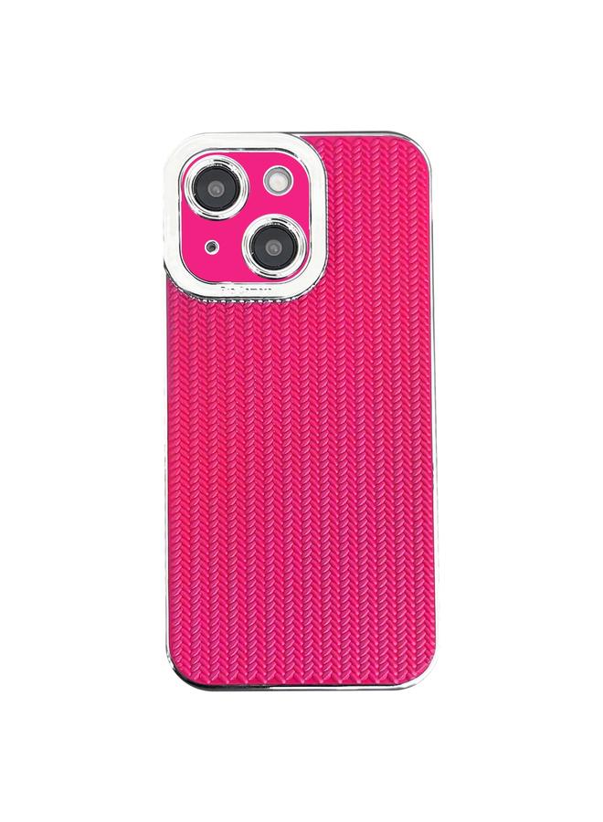 اس-توب جراب لهاتف iPhone 15 Plus مصنوع من مادة TPU ذات حواف فضية مطلية بالكهرباء - Image 1