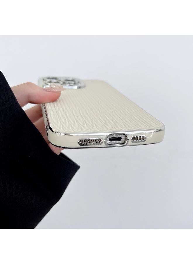 اس-توب جراب لهاتف iPhone 15 Plus مصنوع من مادة TPU ذات حواف فضية مطلية بالكهرباء - Image 4