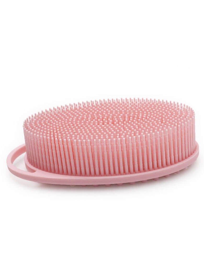 Silicone Bath Brush, Body Brush, Shower Brush for Sensitive Skin Kids Women Men All Skin Types Makeup Brush Cleanser (Pink) - pzsku/Z2B4FB05EB86CA6A70D60Z/45/_/1740733260/7580245f-866b-4b85-bde9-5404595bd573