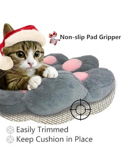 Cat Paw Cushion Comfy Kawaii Chair Plush Cushions Shape Lazy Pillow for Gamer Chair, Cozy Floor Seat Kawaii for Girl Worker Gift, Dining Room Bedroom Decorate, 28x 24 (Grey) - pzsku/Z2B4FC7B1F628EFAAA9F3Z/45/_/1728619539/4d0c9d32-faa6-4dc9-bfc5-7116e278fb8a