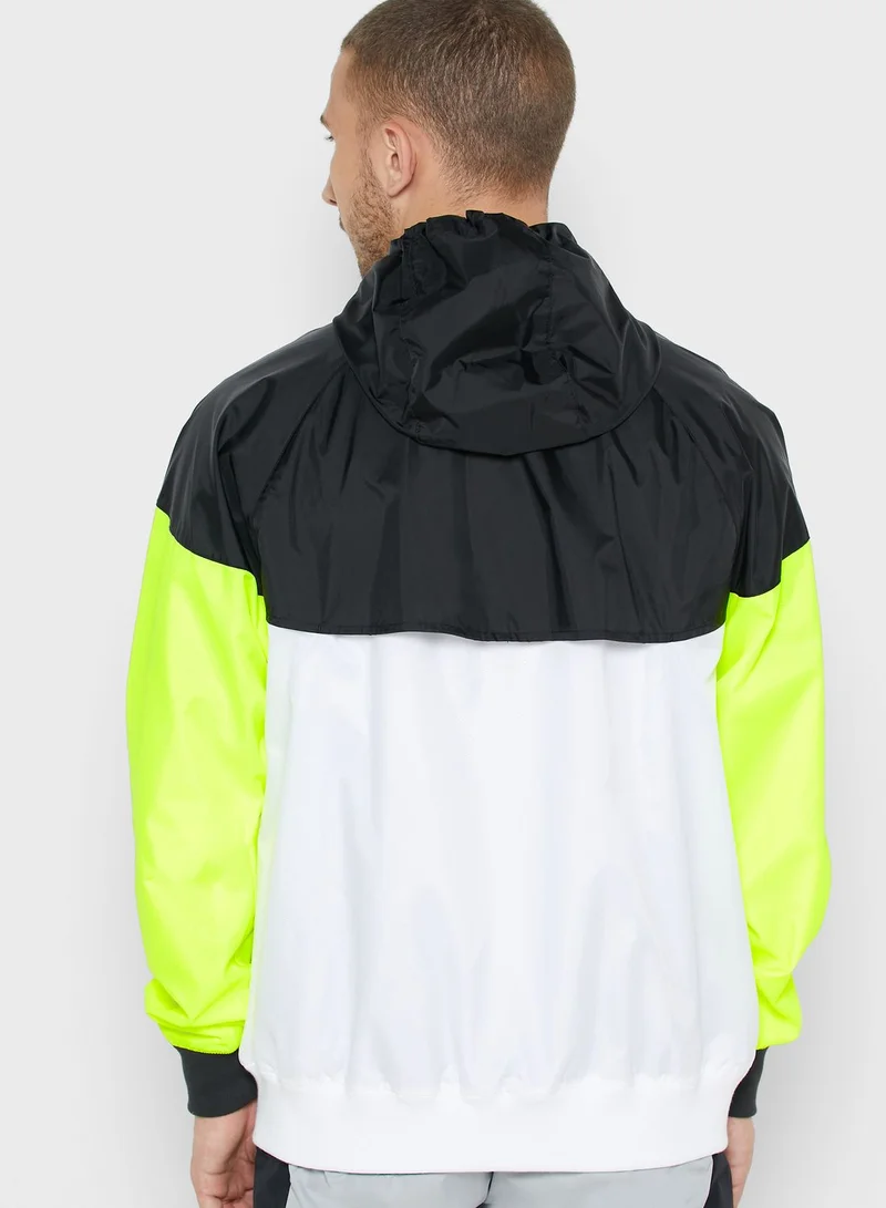 Nike NSW Colour Block Hooded Jacket