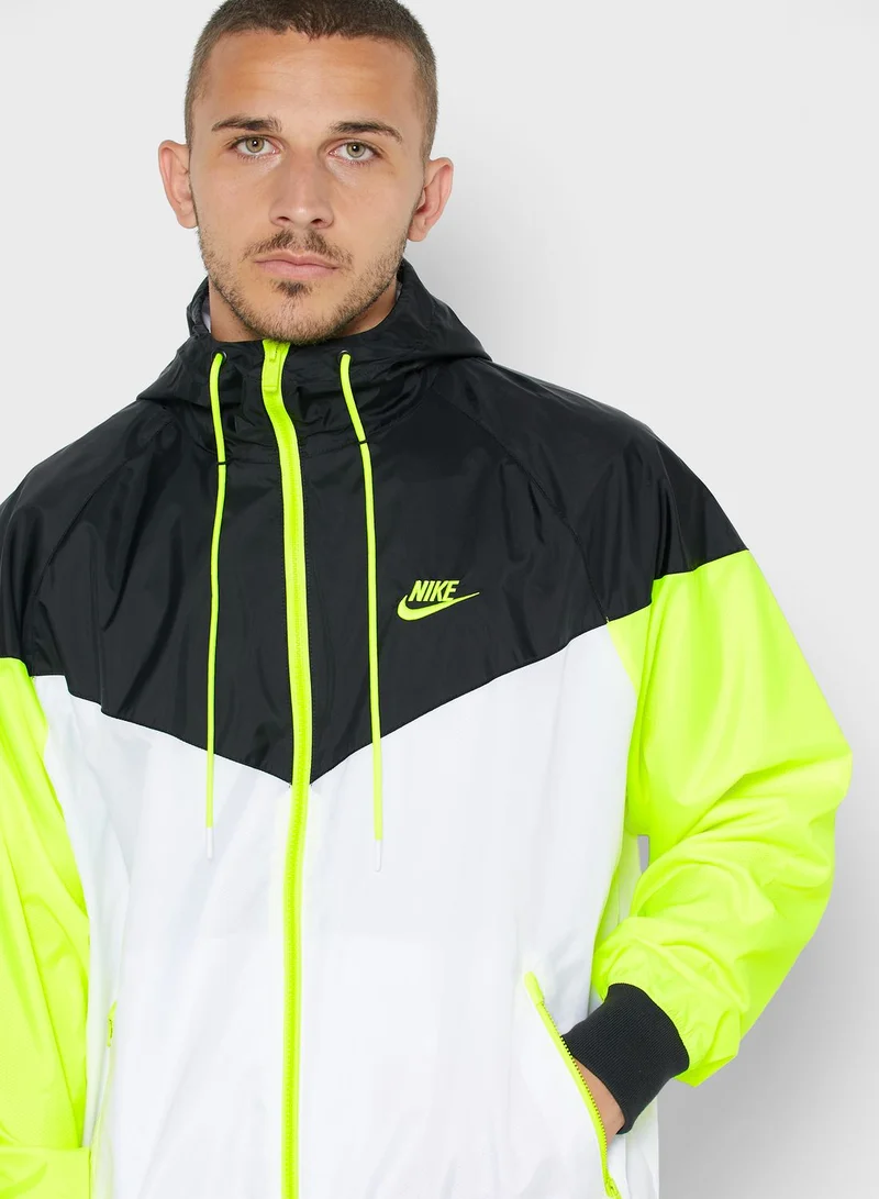 Nike NSW Colour Block Hooded Jacket