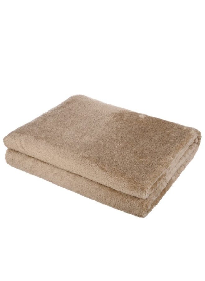 Generic Fur Blanket, 210×240 cm, 1500 gram  - Image 3