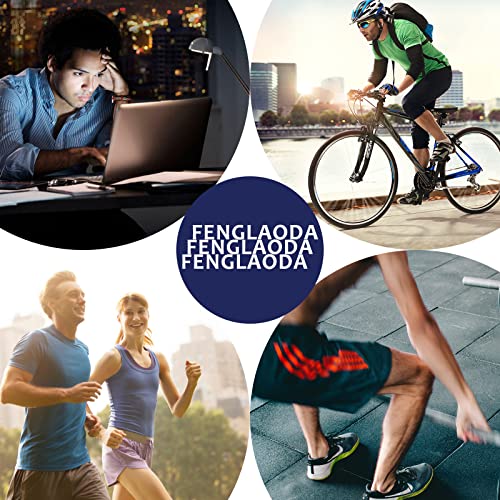 fenglaoda 8 Pairs Compression Socks for Men & Women 20-30 mmHg Knee High Nurse Pregnant Running Medical and Travel Athletic(S/M,Multi04) - Image 2