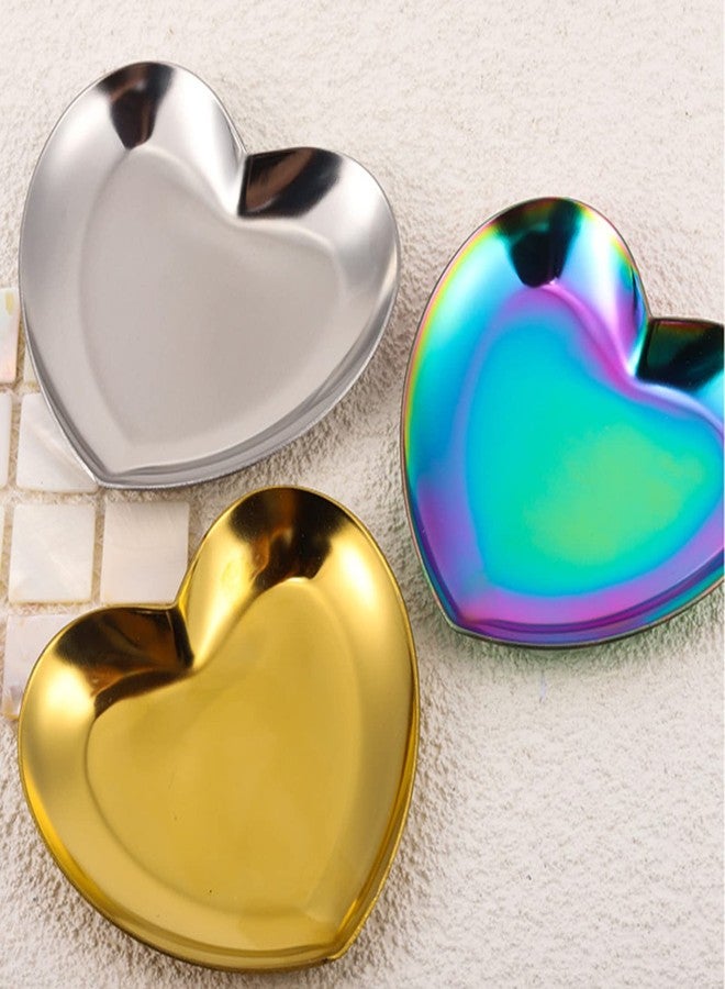 Generic Nail Art Palette Heart Empty Nail Art Palettes Plate Nail Tips Display Stand Gel Polish Drawing Color Ming Palette for Women Beauty Tool Mani Tool | - Image 5