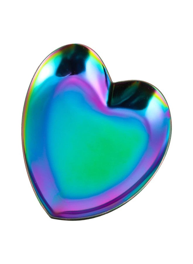 Generic Nail Art Palette Heart Empty Nail Art Palettes Plate Nail Tips Display Stand Gel Polish Drawing Color Ming Palette for Women Beauty Tool Mani Tool | - Image 1