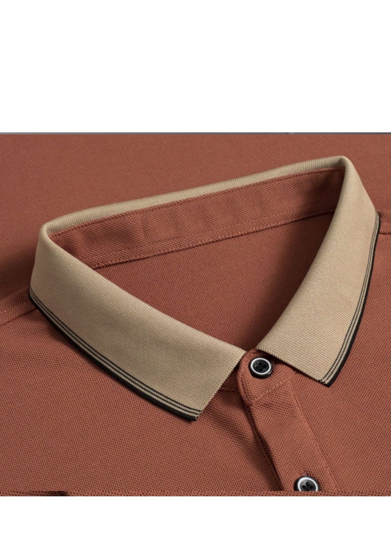 Generic Men's Casual Polo Shirt  - Image 4