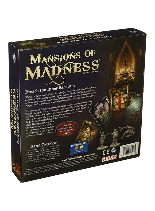 Asmodee Mansions of Madness Sanctum of Twilight Expansion - Confront the Shadows of the Order! Cooperative Mystery Game, Ages 14+, 1-5 Players, 2-3 Hour Playtime, Made by Fantasy Flight Games - Image 2