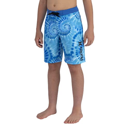 Hurley Boys Board Shorts, Blue Tie Dye, 10 - Image 5