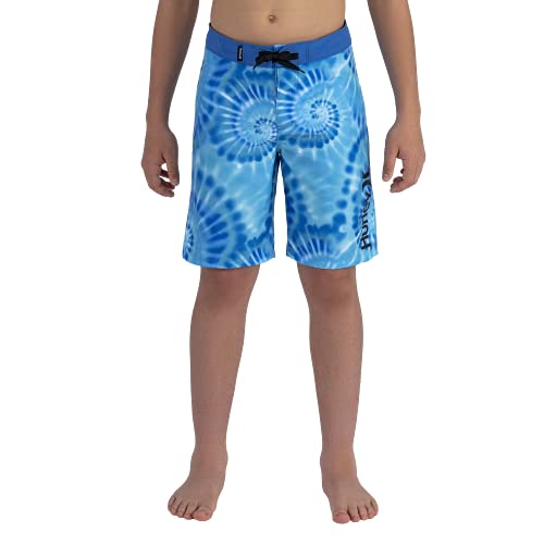 Hurley Boys Board Shorts, Blue Tie Dye, 10 - Image 2