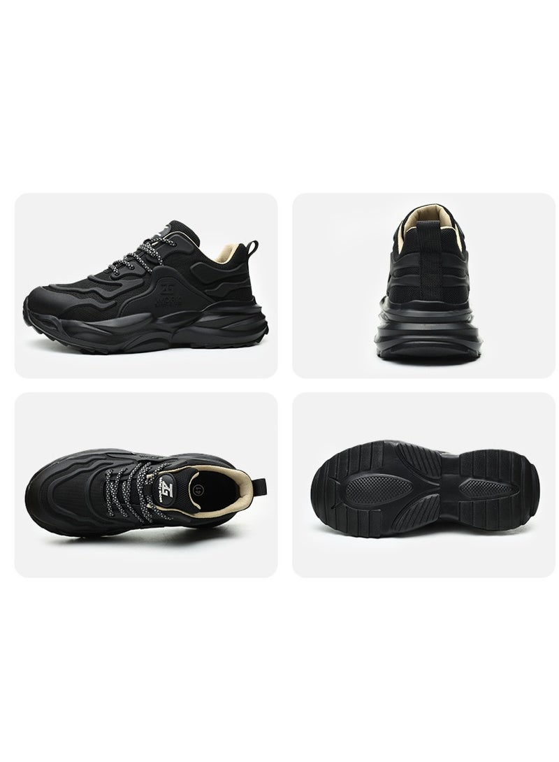 NIBEMINENT Fashion Safety Shoes For Men Steel Toe Construction Working Shoes Puncture Proof Indestructible Work Sneakers Male - Image 2