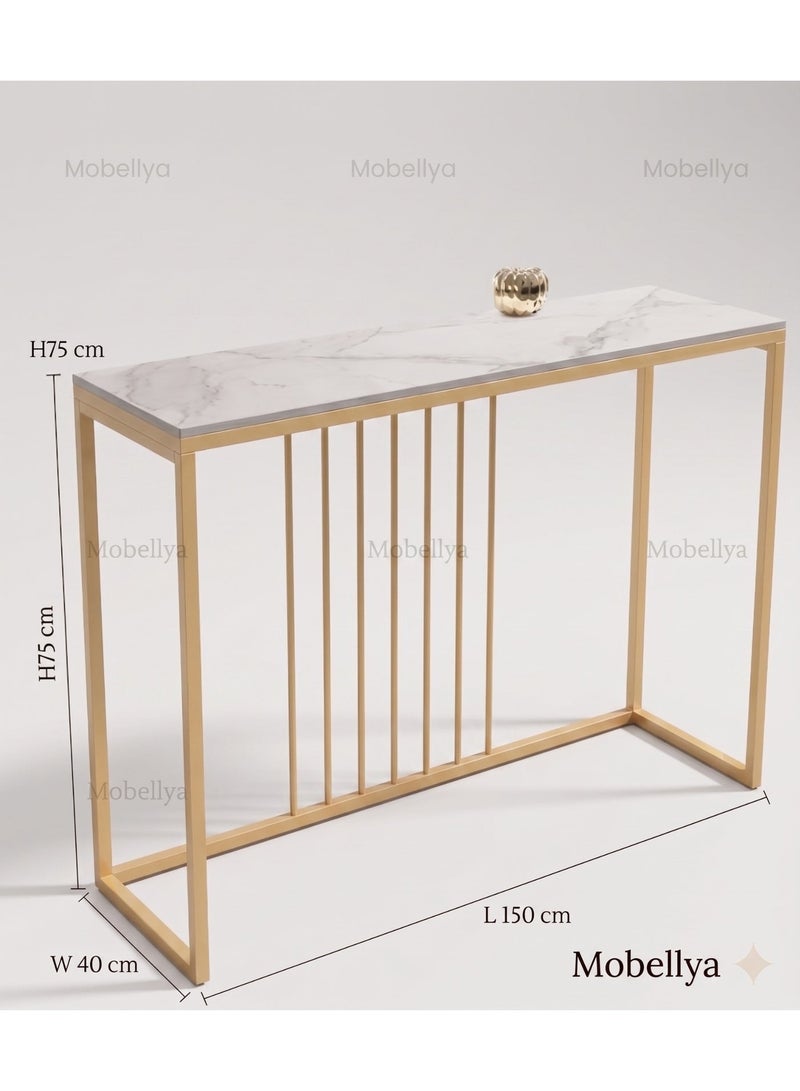 Mobellya AurumLine Console  Gold Metal - Image 2