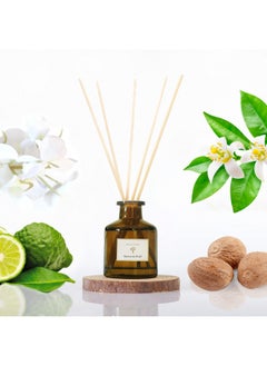 PRISTINE Moroccan Riad/Inspired by Venetian Reed Diffuser for Home | Refreshing Blend of Bergamot, Orange, Earthy Oud Reed Diffuser Set, Oil & Reed Diffuser Sticks-Home & Office Decor-Fragrance Gift - pzsku/Z2B504774D2083034AD57Z/45/_/1731078098/157872c3-8d54-44f8-af55-1308aaab2834