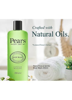 Pears Pears Body Wash Crafted With Natural Oils With Lemon Flower Extract - 250 Ml  - Image 2