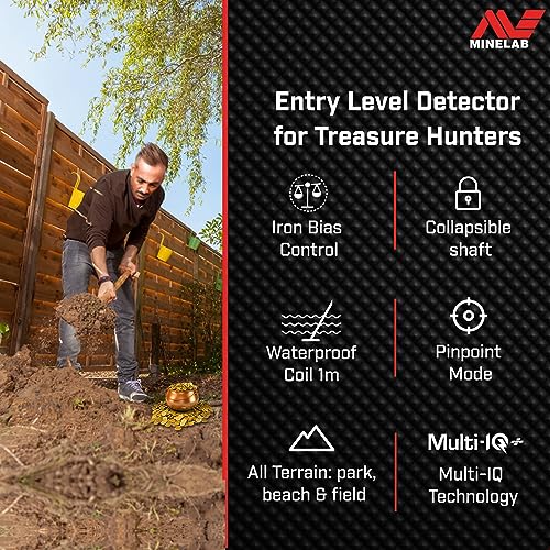 Minelab Vanquish 540 Metal Detector| Multi-Frequency Pinpointing Metal Detector| Waterproof Double-D Coil |with Iron Bias Control| Coin, Relic, Jewellery & Custom Find Modes| for Treasure Hunters - Image 3