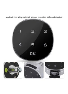 Generic Cabinet Lock Digital Code Lock Touch Screen 15 Digital Combination Locks Electronic Anti-Theft Lock for Wardrobe Tool Box Cabinet Drawer Mailbox School Locker  - Image 5