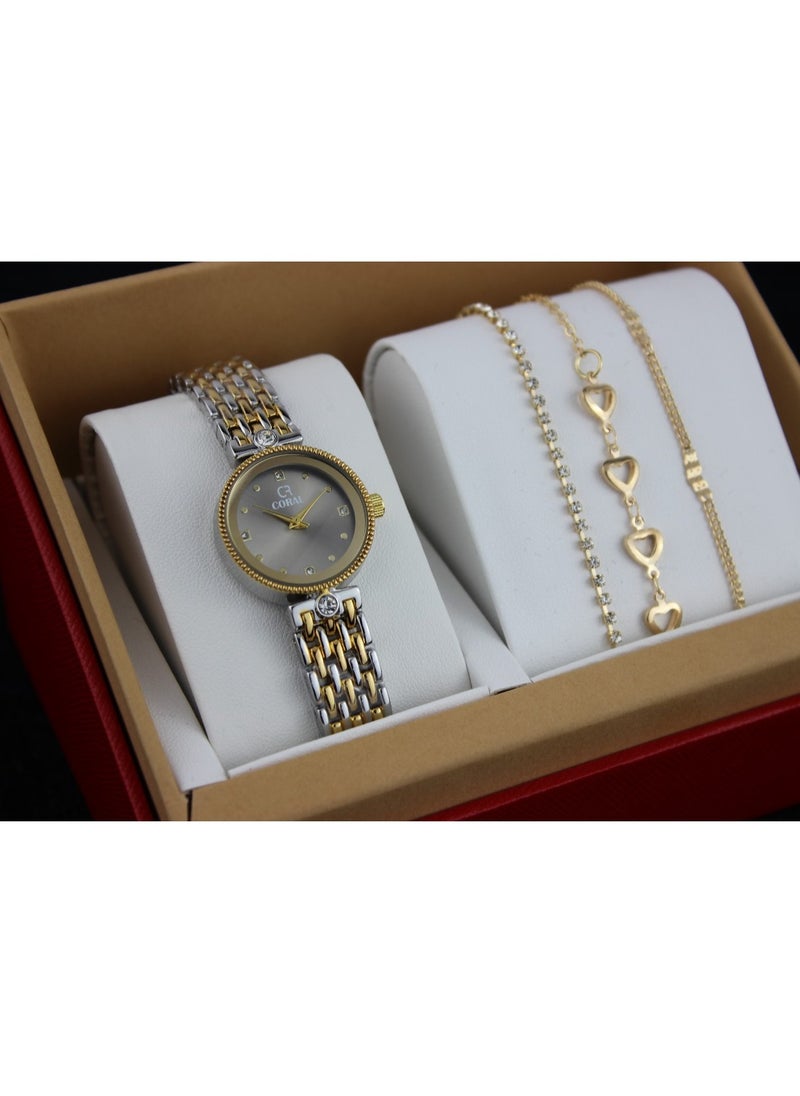 Reclaim with Argireline Women's evening watch set 