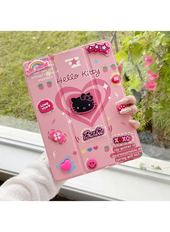 ACLIX "Adorable iPad Case with Pencil Holder - Hello Kitty Design" - Image 1