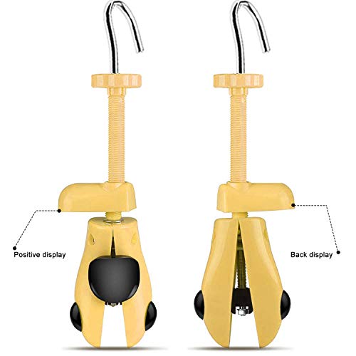 Valentoria Shoe Stretcher for Kids fit for 3-12 Years Old Children,4-Way Adjustable Shoe Stretcher for Boys Girls Length Width Wide Feet(U Yellow, Kids) - Image 3