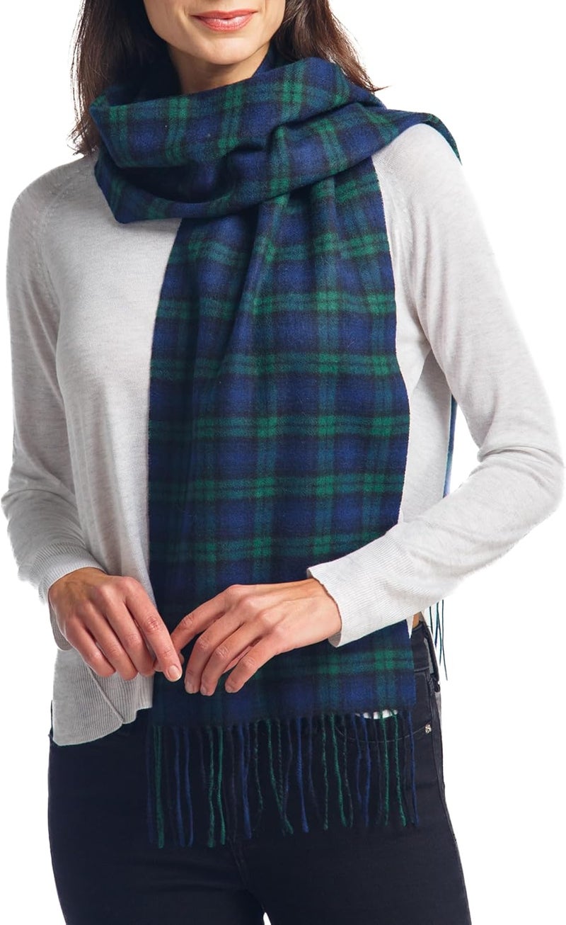 Fishers Finery Women's 100% Pure Cashmere Winter Scarf - Image 1