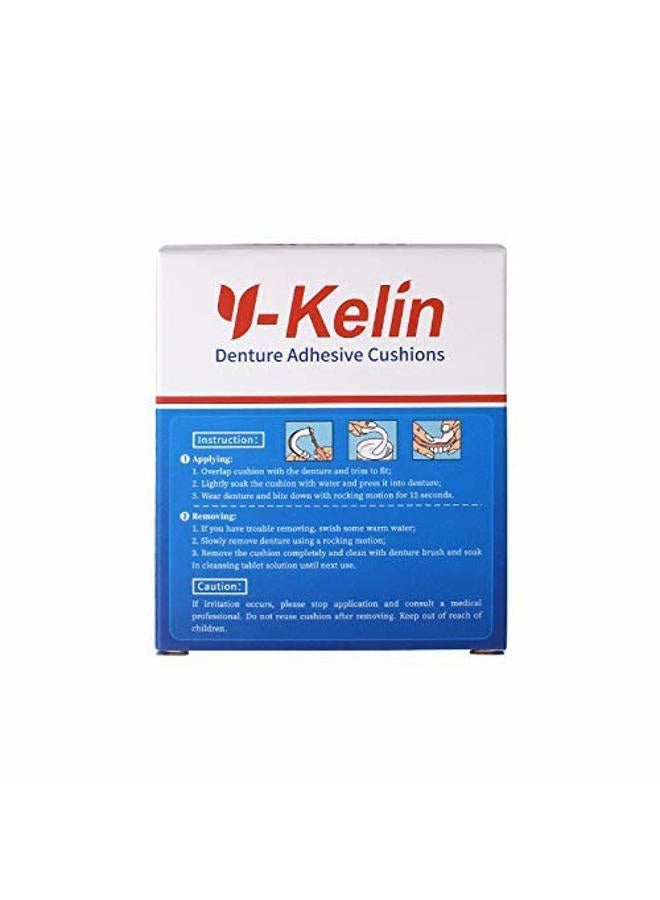 Y-Kelin لاصق طقم الأسنان (علوي) 30 وسادة + (سفلي) 30 وسادة - Image 4
