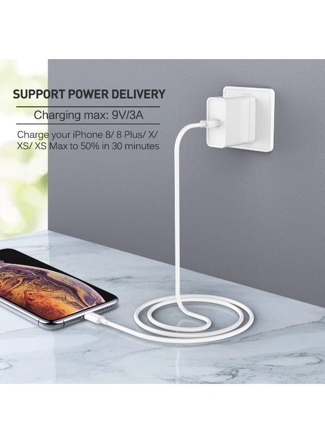 أبلينم كابل USB C إلى Lightning بطول 3 أقدام معتمد من Apple MFi لتوصيل الطاقة سلك شاحن سريع لهاتف iPhone 12/12 Mini/12 Pro/12 Pro Max/11 Pro/11 Pro Max/X/XS/XR/XS Max/8/8 Plus/iPad/AirPods - Image 2