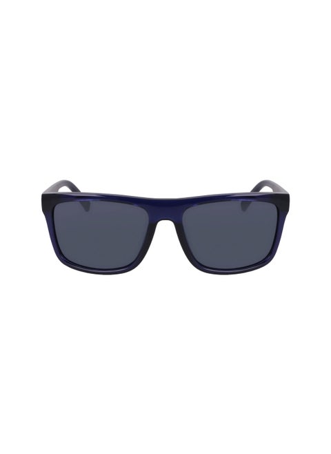 Men's UV Protection Rectangular Shape  Sunglasses N902SP-410-6018 - Lens Size: 60 - Navy Crystal