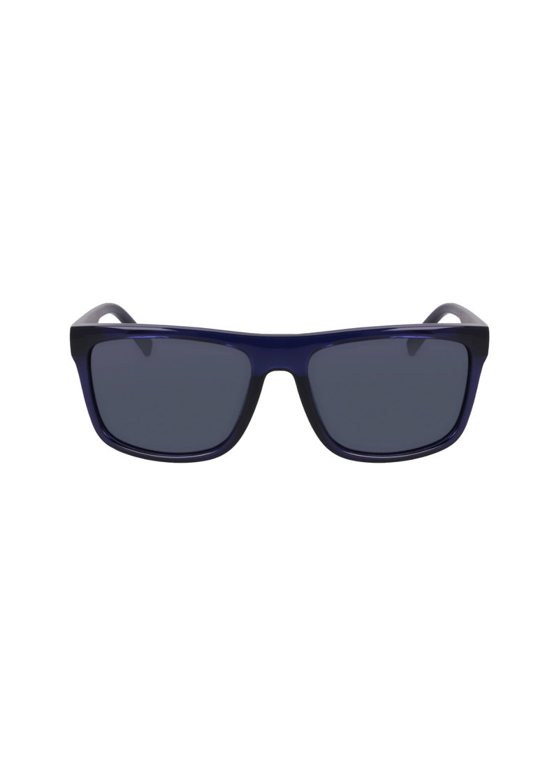 NAUTICA - Men's UV Protection Rectangular Shape  Sunglasses N902SP-410-6018 - Lens Size: 60 - Navy Crystal - Image 1