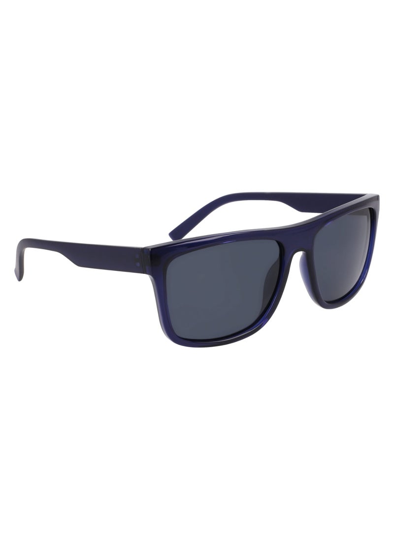 NAUTICA - Men's UV Protection Rectangular Shape  Sunglasses N902SP-410-6018 - Lens Size: 60 - Navy Crystal - Image 1