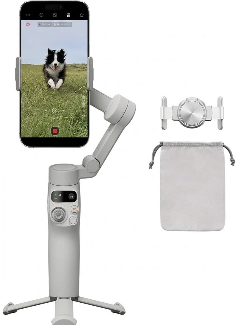 Gimbal Stabilizer for Smartphones, 3-Axis Phone Gimbal for Android & iPhone, Phone Stabilizer for Video Recording with Face/Object Tracking - Image 1