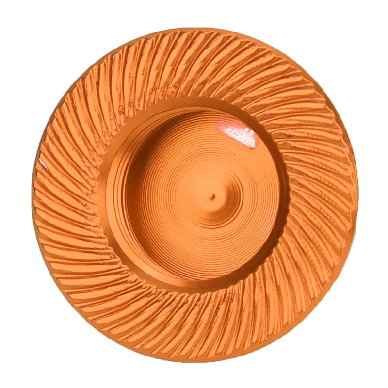 4Pcs 17mm Aluminium Alloy Dust Proof Hub Nut Wheel Accessory for 1/8 RC Car Model(orange ) - Image 3