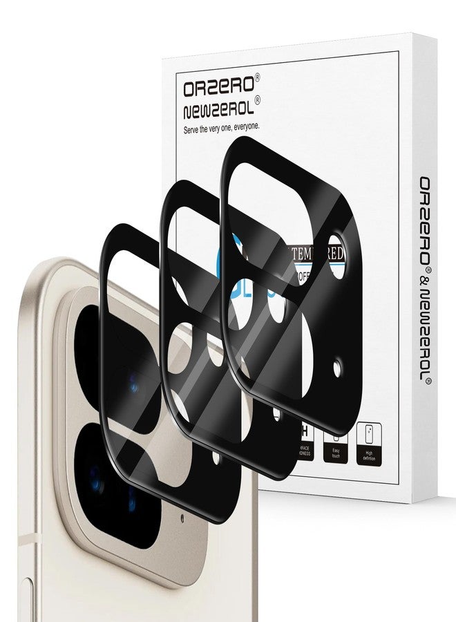 Orzero أورزيرو (3 عبوات) واقي عدسة الكاميرا متوافق مع جوجل بيكسل 9 برو فولد، واقي كاميرا زجاج مقسى 9H مقاوم للخدش مناسب للحافظة لا يؤثر على اللقطات الليلية والفلاش - Image 1