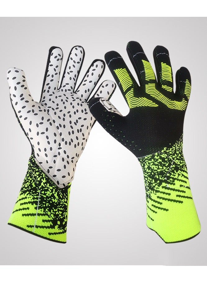 NIBEMINENT قفازات حارس مرمى كرة القدم المطاطية الاحترافية PREDATOR PRO قفازات حارس مرمى كرة القدم غير قابلة للانزلاق - Image 2