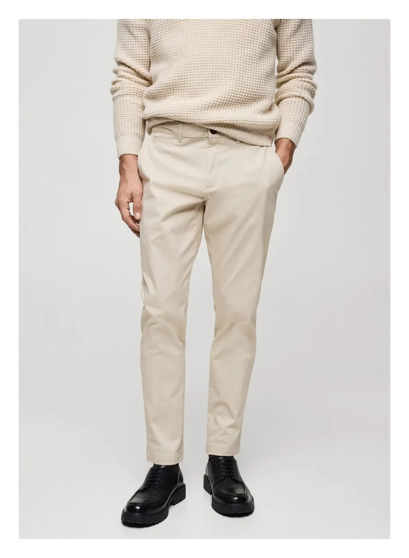 Mango Man Prato Slim Fit Pants