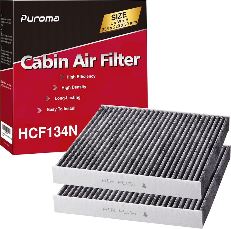 Puroma Cabin Air Filter with Activated Carbon - Image 1