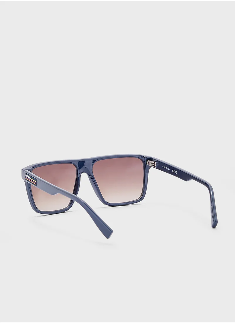 لاكوست Modified Rectangle Sunglasses L6027S