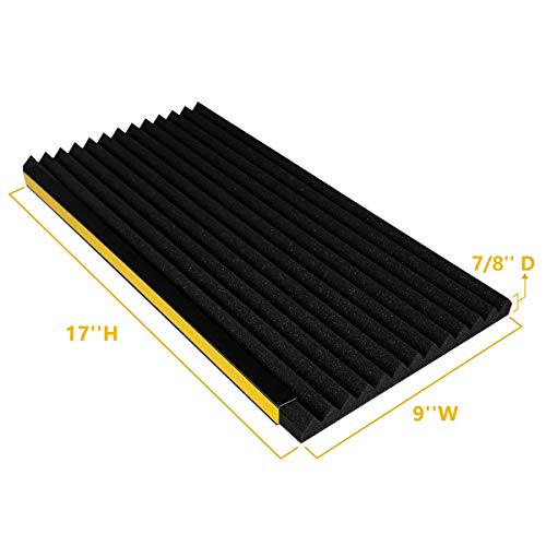 LBG Products Window Air Conditioner Foam Insulation Panels,AC Side Insulating Panel Kit,2 Pack,Black, 17in High x 9in Wide x 7/8in Thick - Image 2