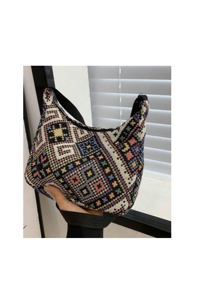 Women's Casual Shoulder Bag Elegant and Practical with Unique and Attractive Prints Modern Design with Ample Space Sophisticated Outerwear for a Unique Daily Look - Image 1