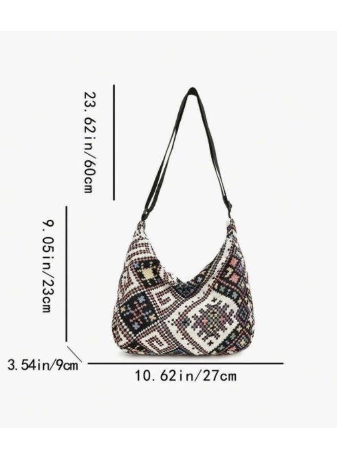 Women's Casual Shoulder Bag Elegant and Practical with Unique and Attractive Prints Modern Design with Ample Space Sophisticated Outerwear for a Unique Daily Look - Image 2