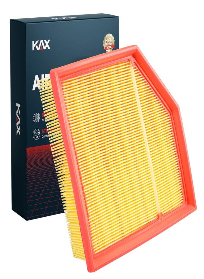 KAX Engine Air Filter, CA11431 Replacement for Dodge Dart 2013 2014 2015 2016, Advanced Air Filter Media, Increased Acceleration - Image 1
