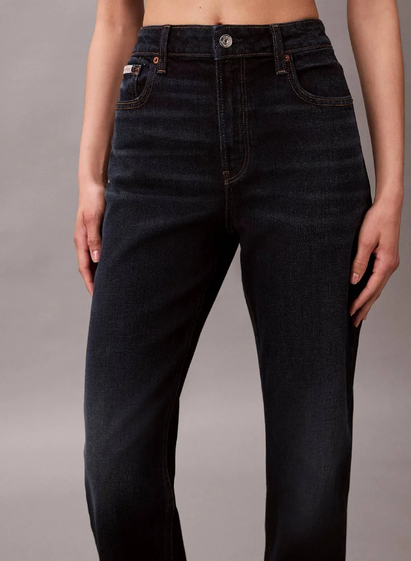 Calvin Klein Jeans OXBOW High Rise Straight Jeans for Women | Best Price UAE