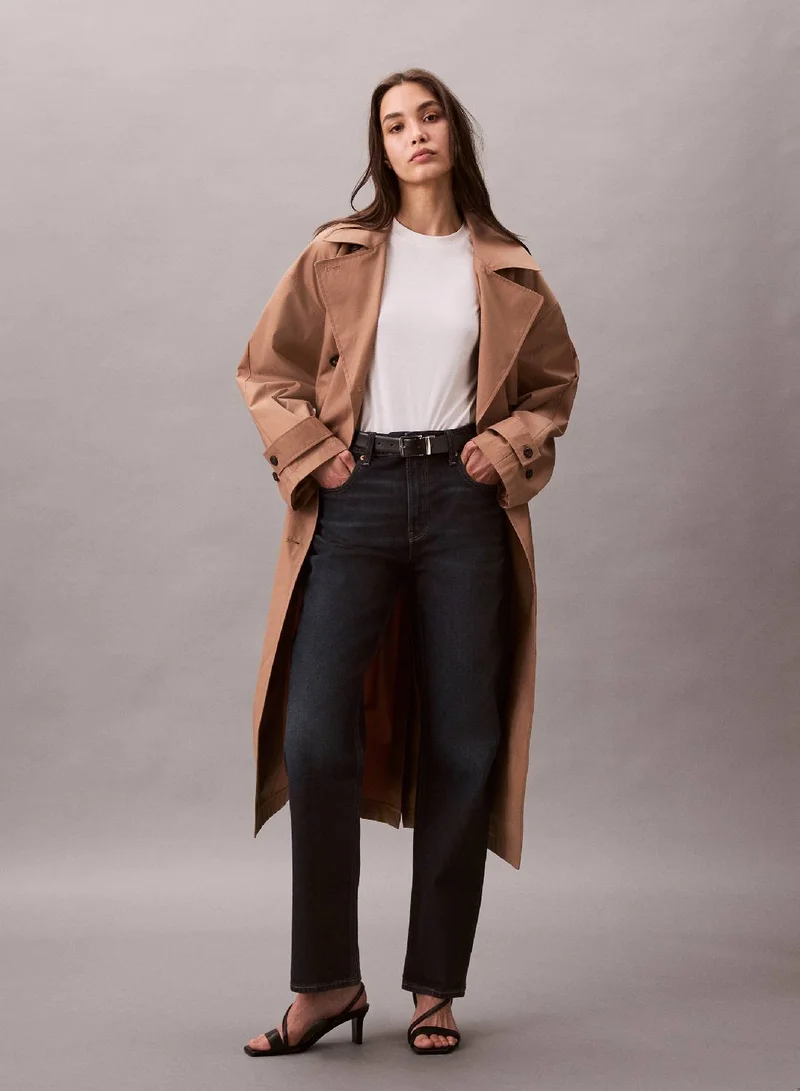 Calvin Klein Jeans High Rise Straight Jeans