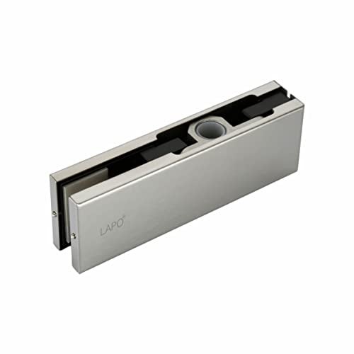LAPO Heavy Duty Stainless Steel Cylinder Floor Spring Set for Doors, Wooden Glass Aluminum Doors Floor Spring, Top Patch, Bottom Patch,Top Patch Pivot(Glass Door with Weight Upto 90 KG(Silver)Set of 1 - Image 5