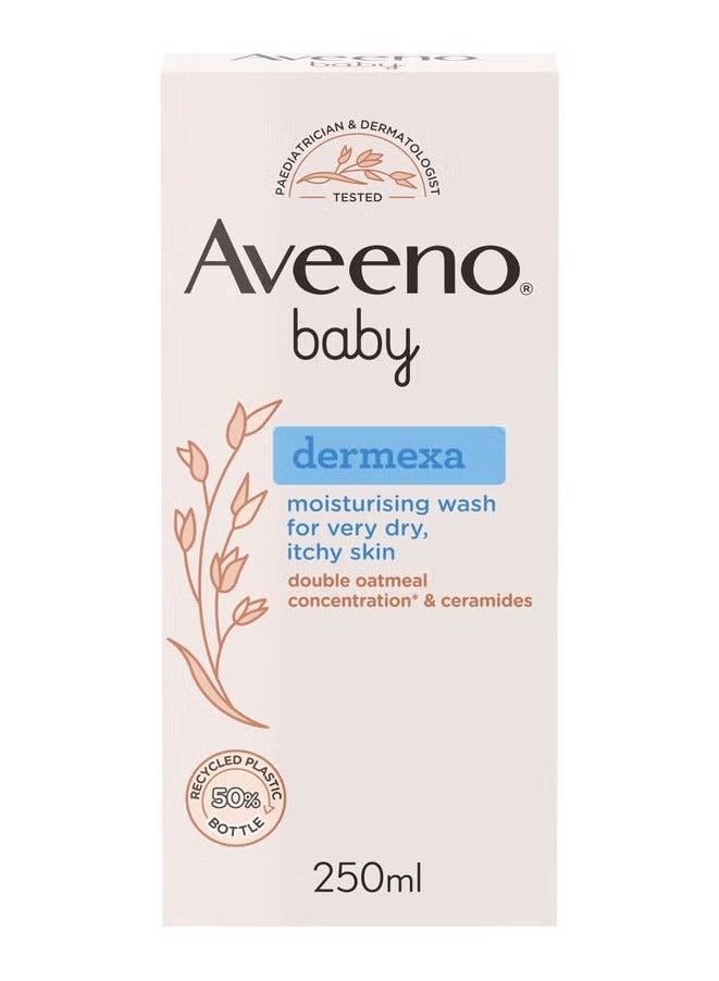 Aveeno Baby Dermexa Moisturising Wash 250ml - Image 1