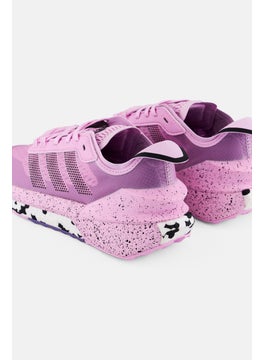 Adidas Women Avryn Lace Up Running Shoes, Light Purple  - Image 3